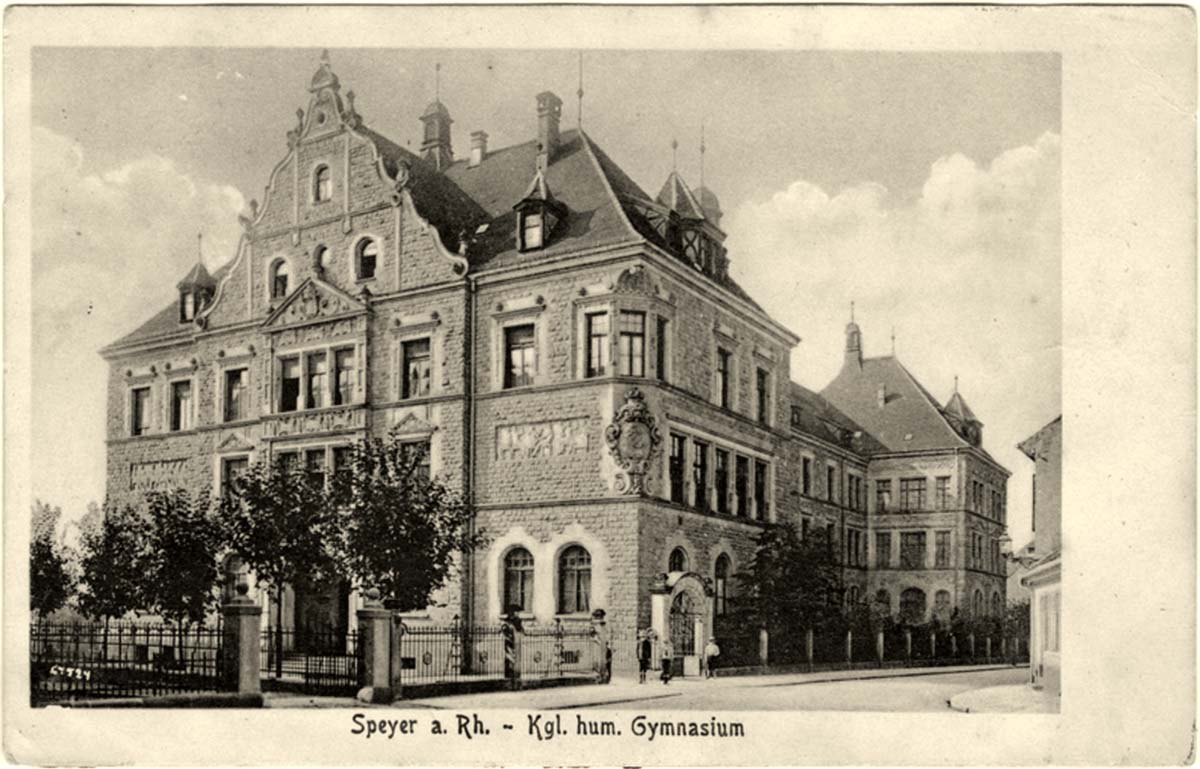 Speyer. Königliche humanistischen Gymnasium, 1918