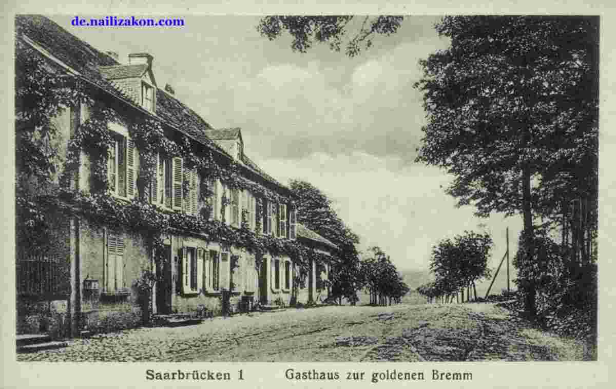 Saarbrücken. Gasthaus Zur goldenen Bremm