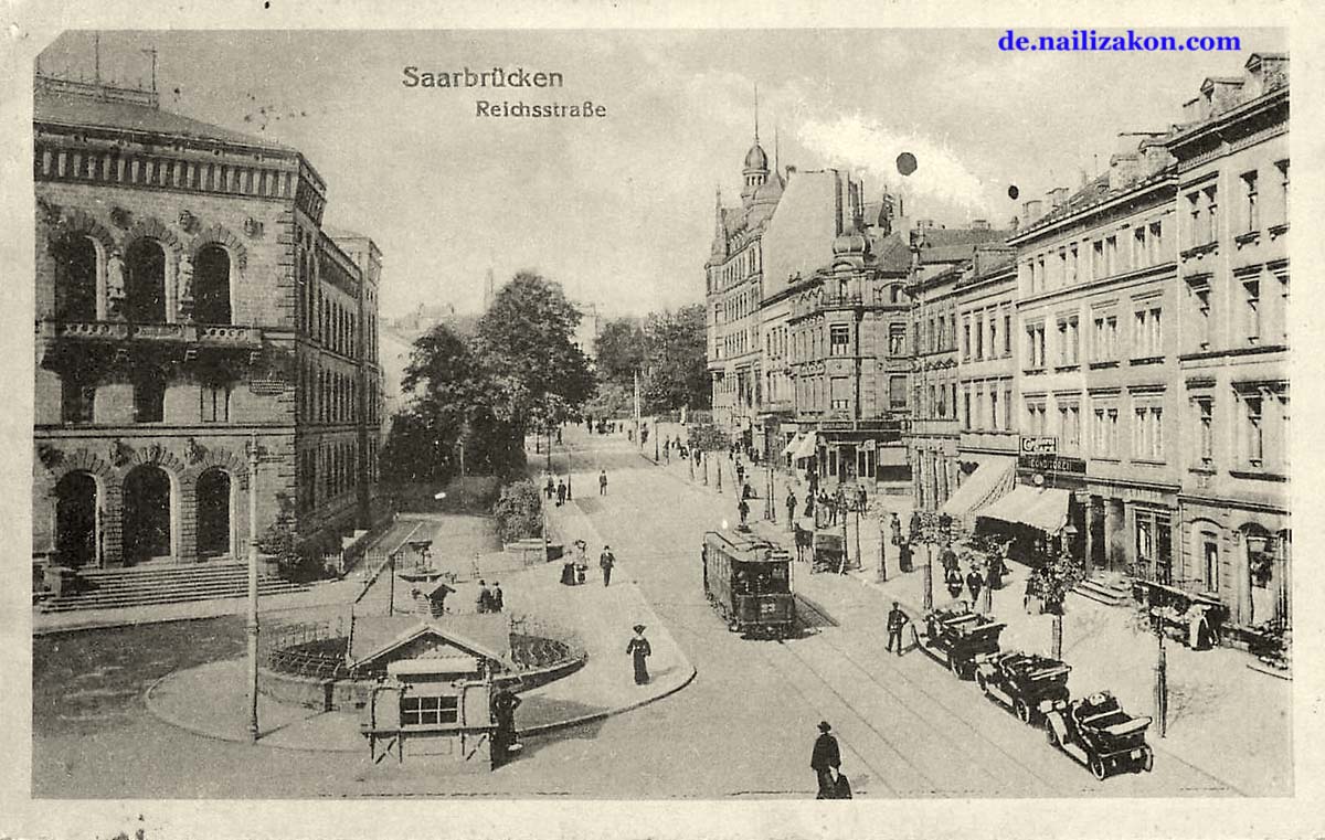 Saarbrücken. Reichsstraße