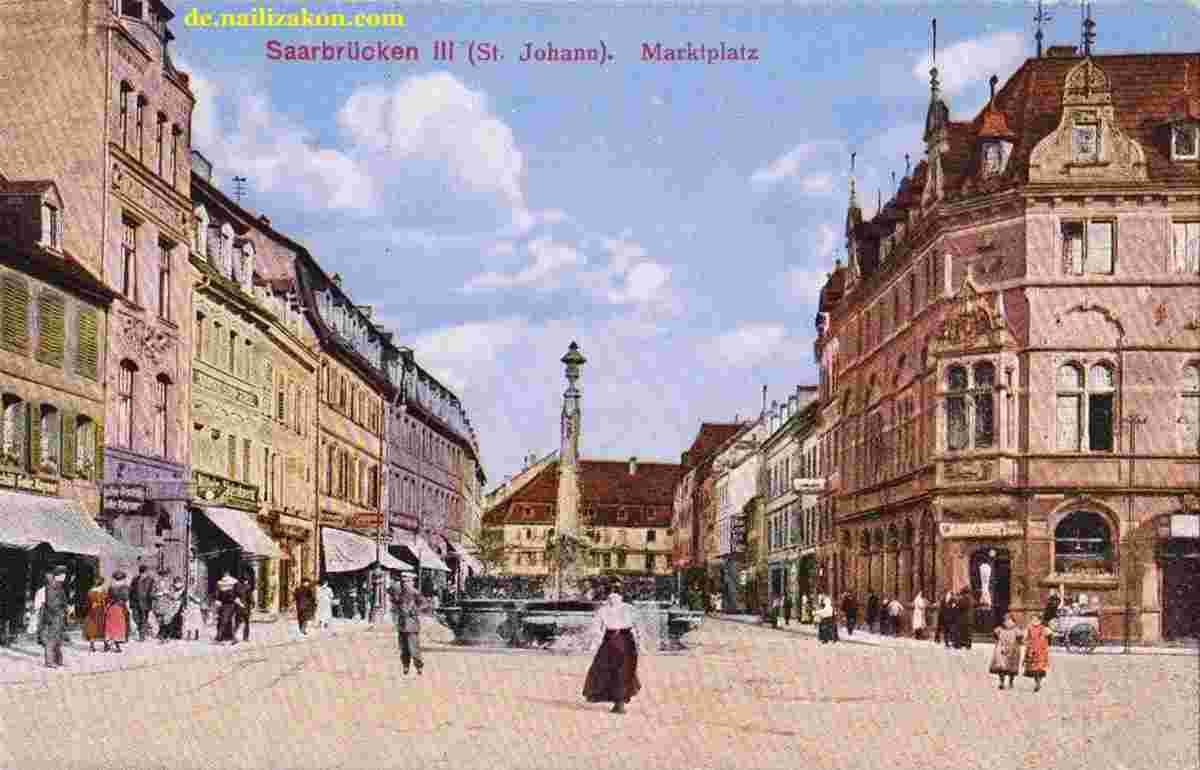 Saarbrücken. Marktplatz