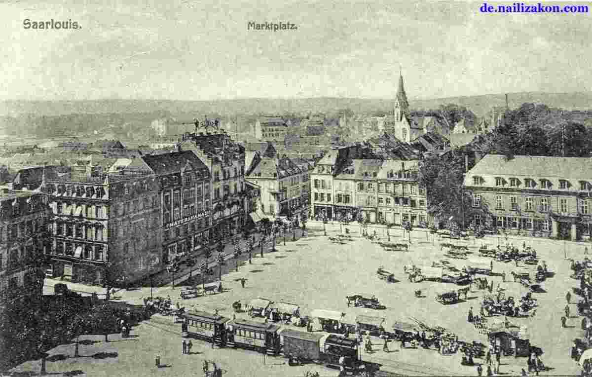 Saarlouis. Marktplatz