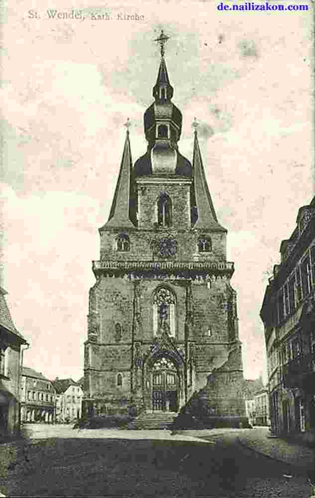 Sankt Wendel. Katholischen Kirche, 1912