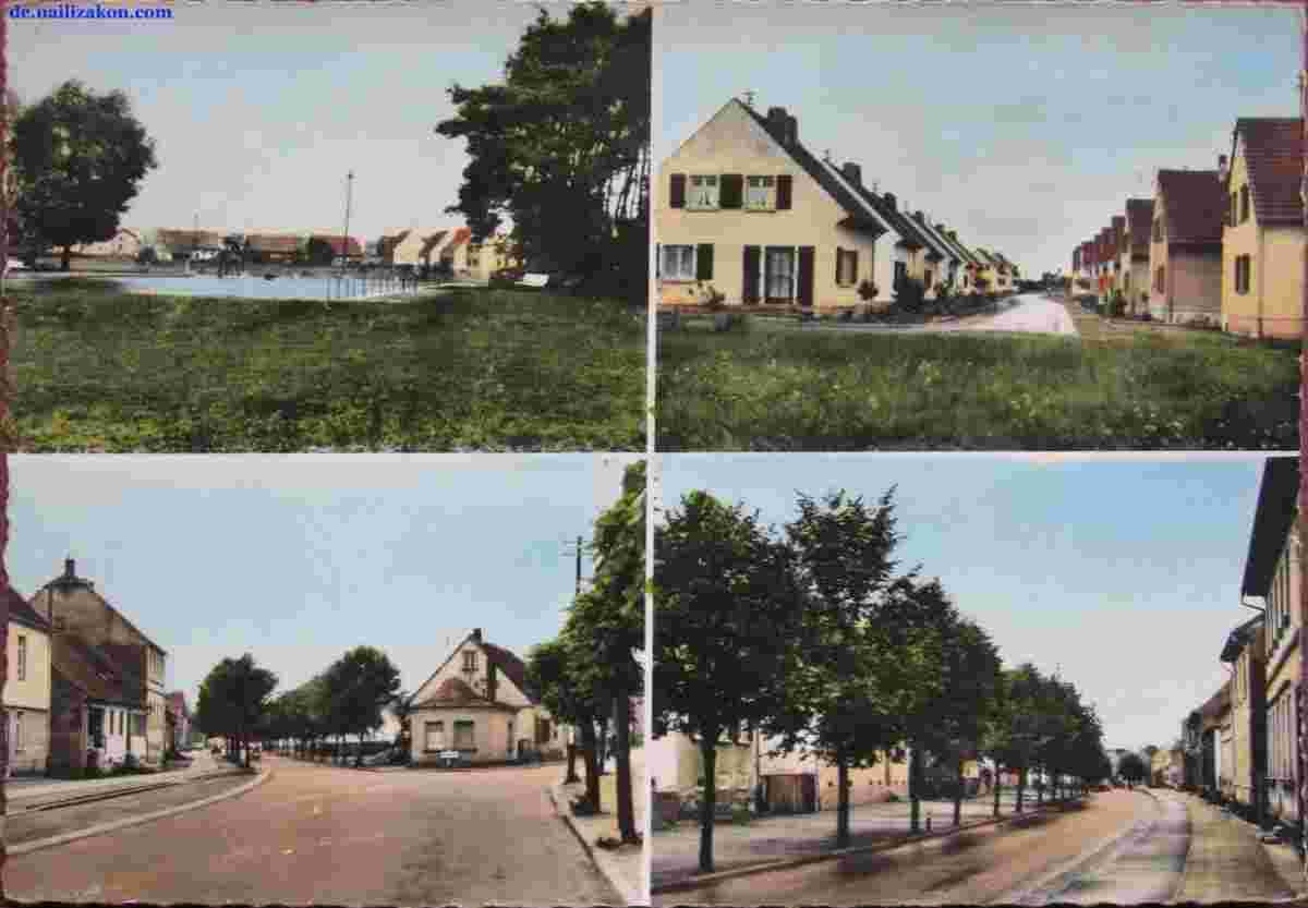 Schmelz. Panorama von Limbach, 1959