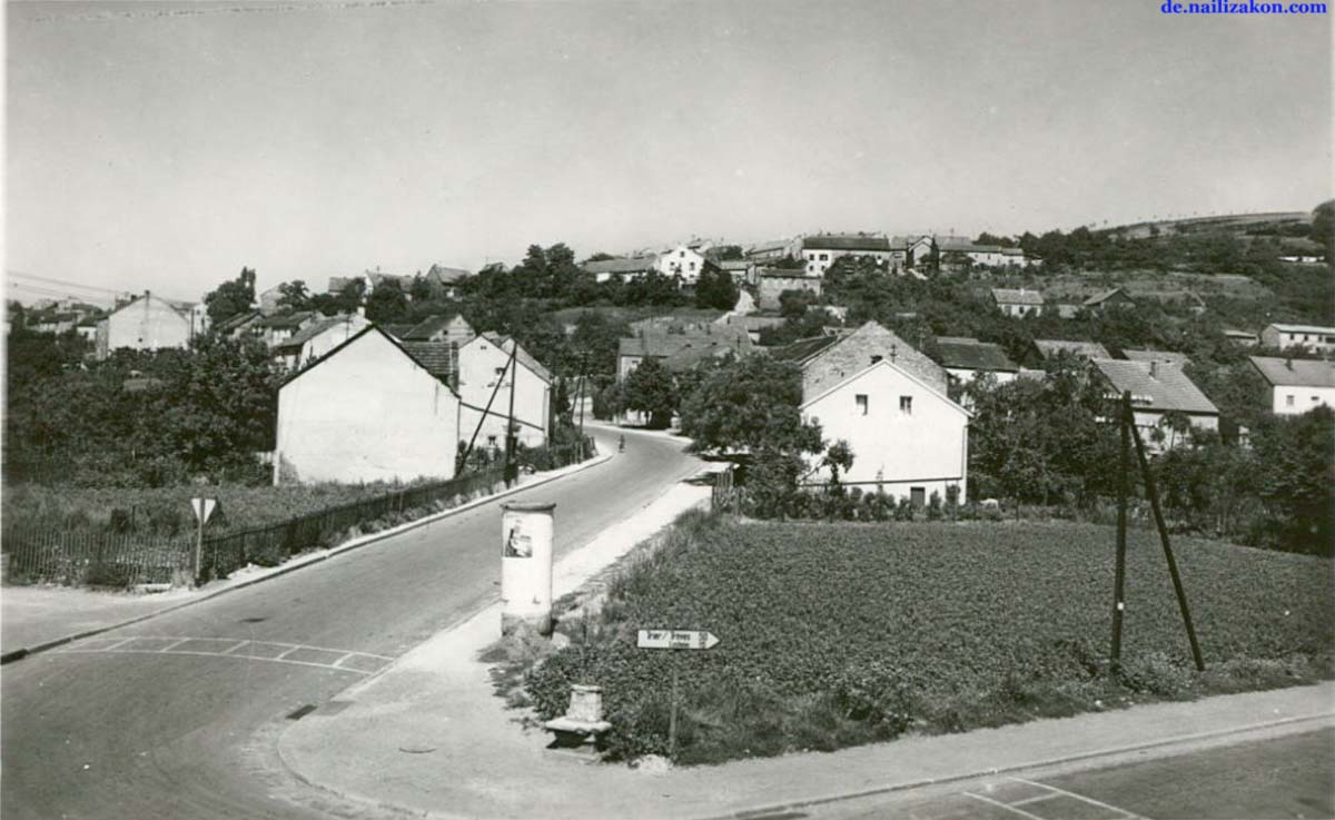 Panorama von Schmelz (Saar), um 1950er Jahre
