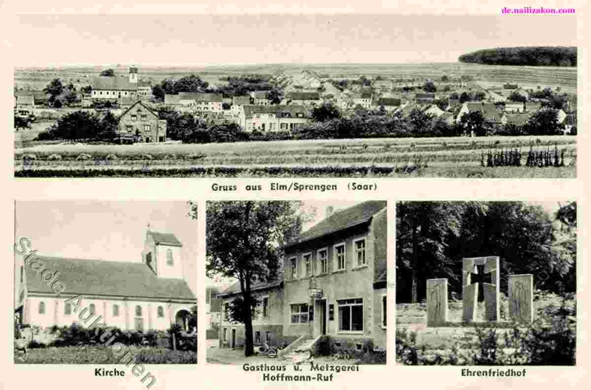Schwalbach. Elm-Sprengen - Kirche