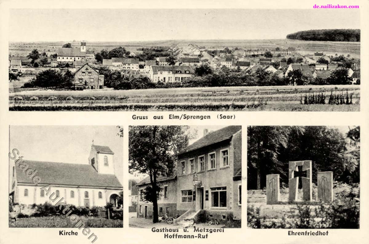 Schwalbach (Saar). Elm-Sprengen - Kirche