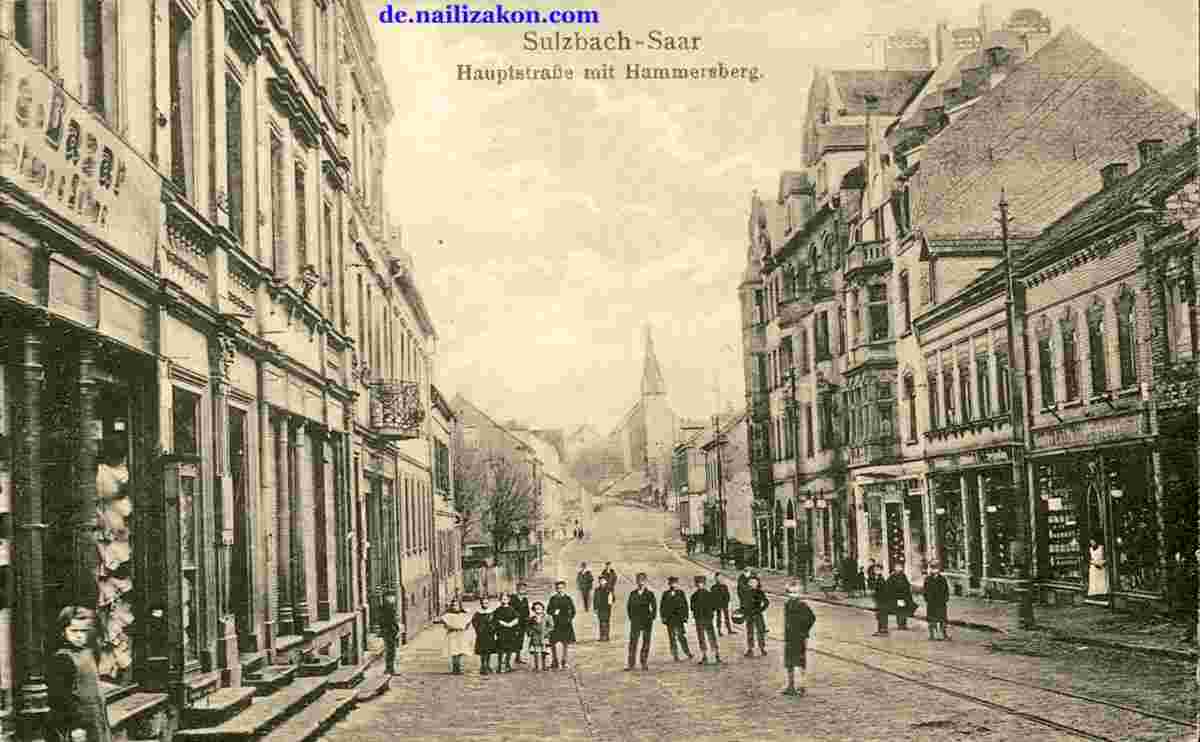 Sulzbach. Hauptstraße, 1919