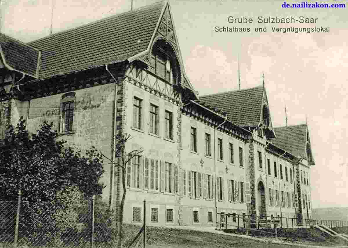 Sulzbach. Schlafhaus, 1920