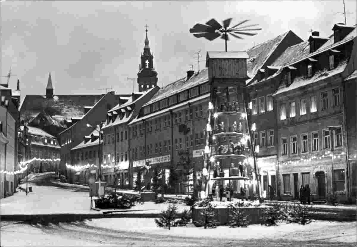 Schneeberg. Weihnachtszeit, 1987