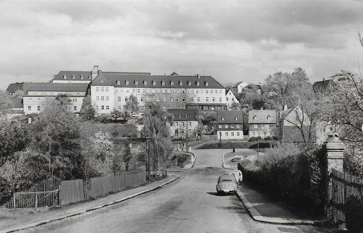 Stollberg (Erzgebirge). Kreiskrankenhaus, 1962