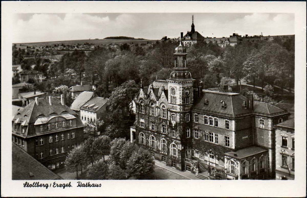 Stollberg (Erzgebirge). Rathaus, 1956