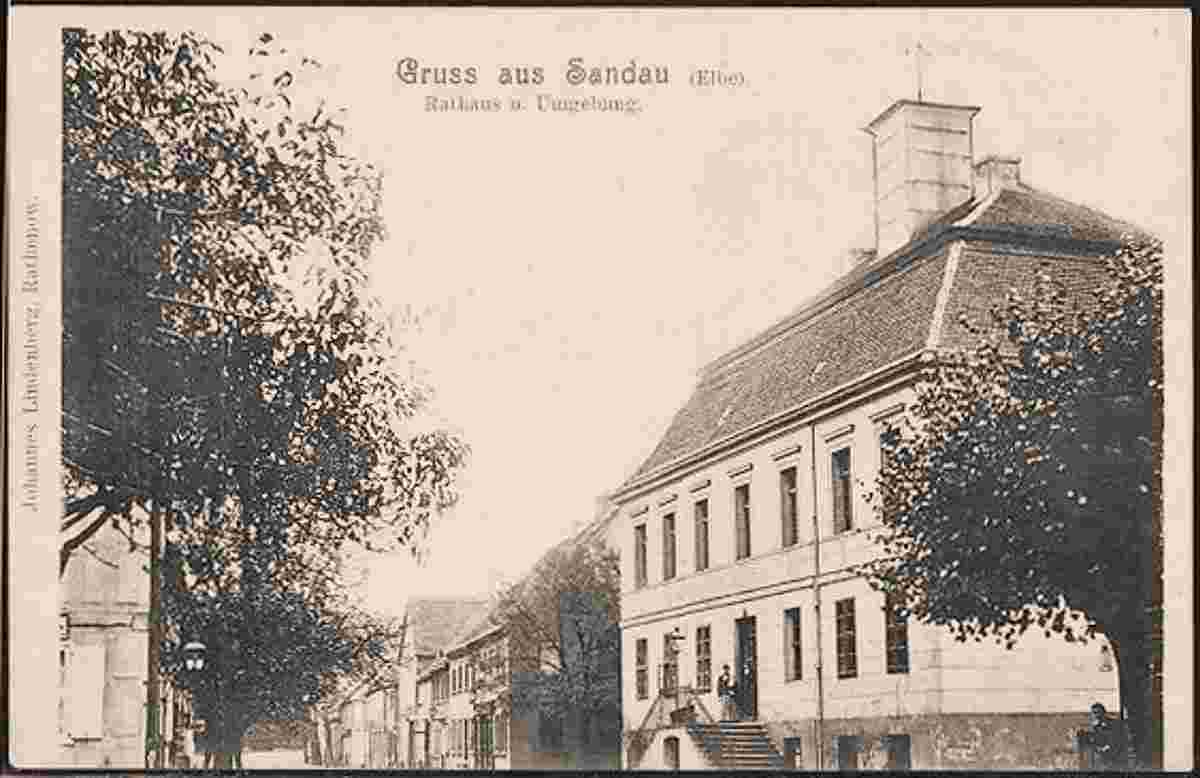 Sandau (Elbe). Rathaus, 1901
