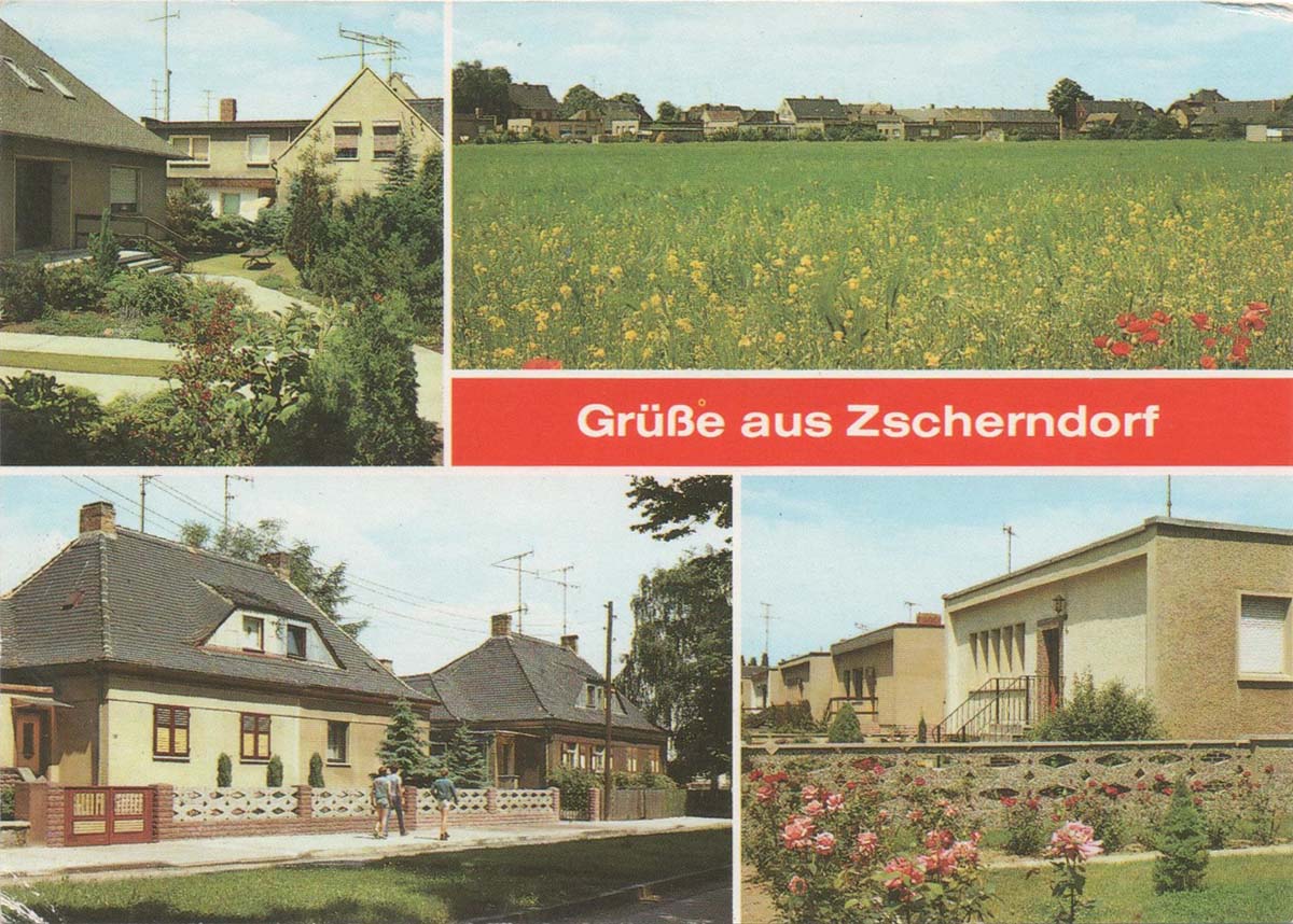 Sandersdorf-Brehna. Zscherndorf - Multi Panorama