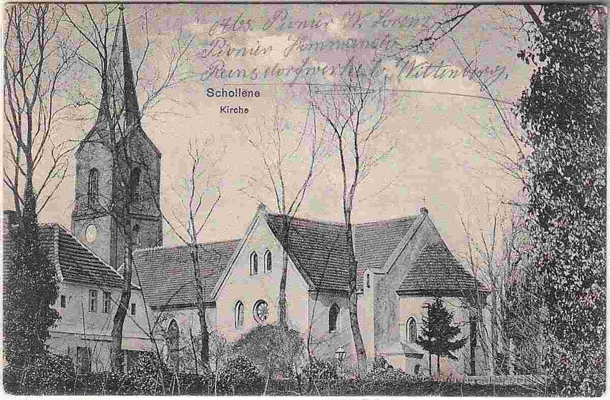 Schollene. Kirche, 1917