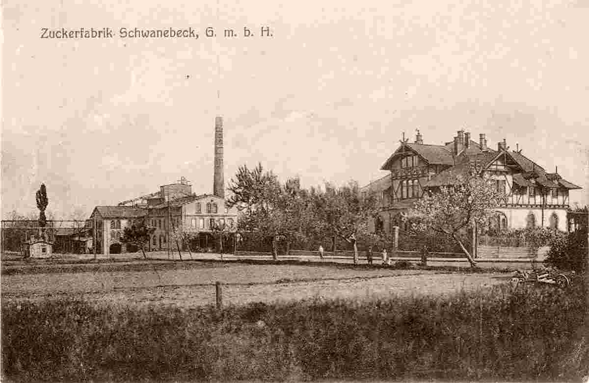 Schwanebeck. Zuckerfabrik
