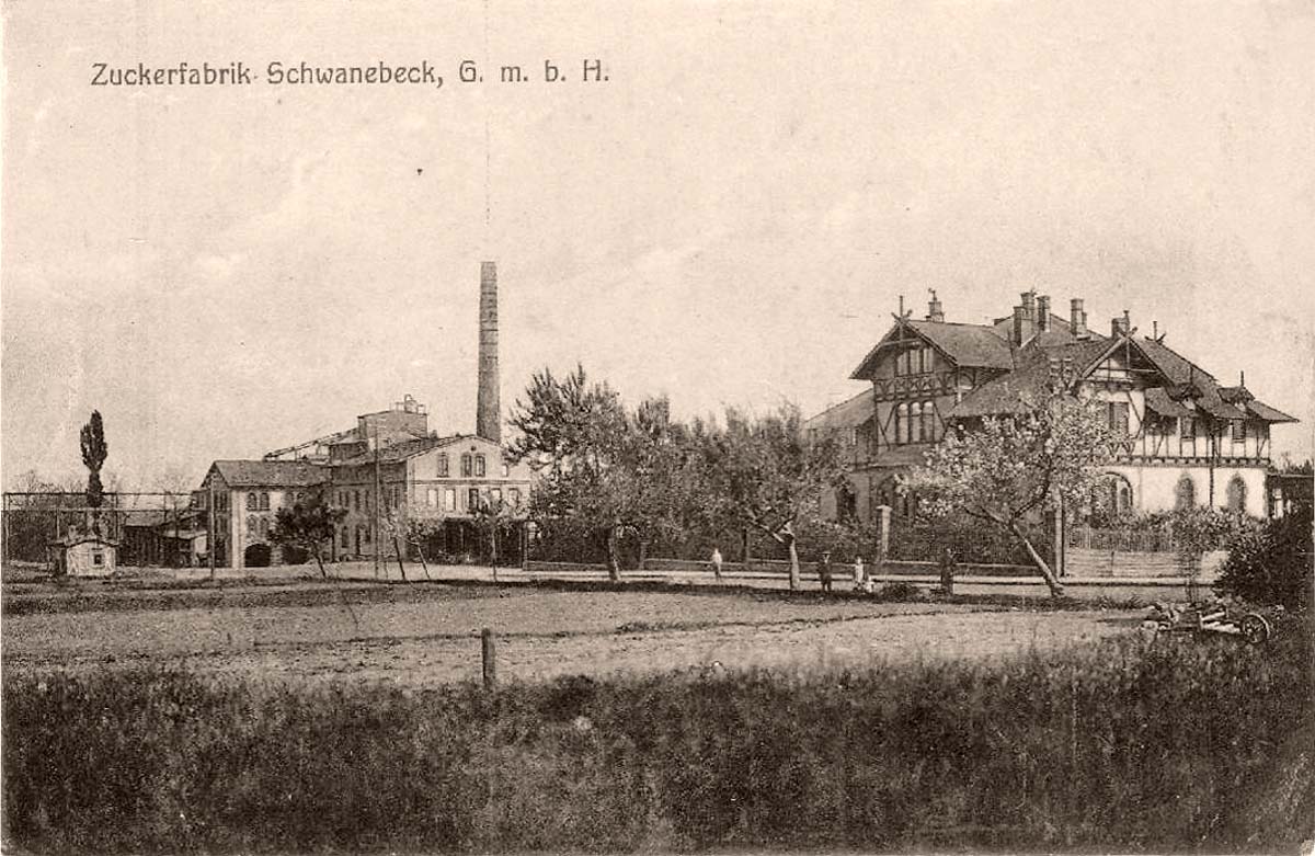 Schwanebeck. Zuckerfabrik
