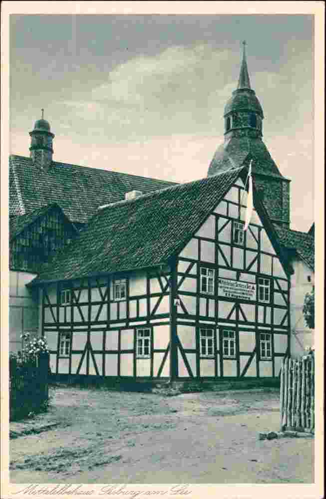 Seegebiet Mansfelder Land. Seeburg - Mittelelbe Haus, 1938