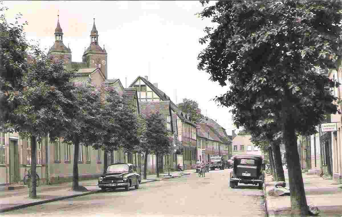 Seehausen. Friedrich Engels Straße