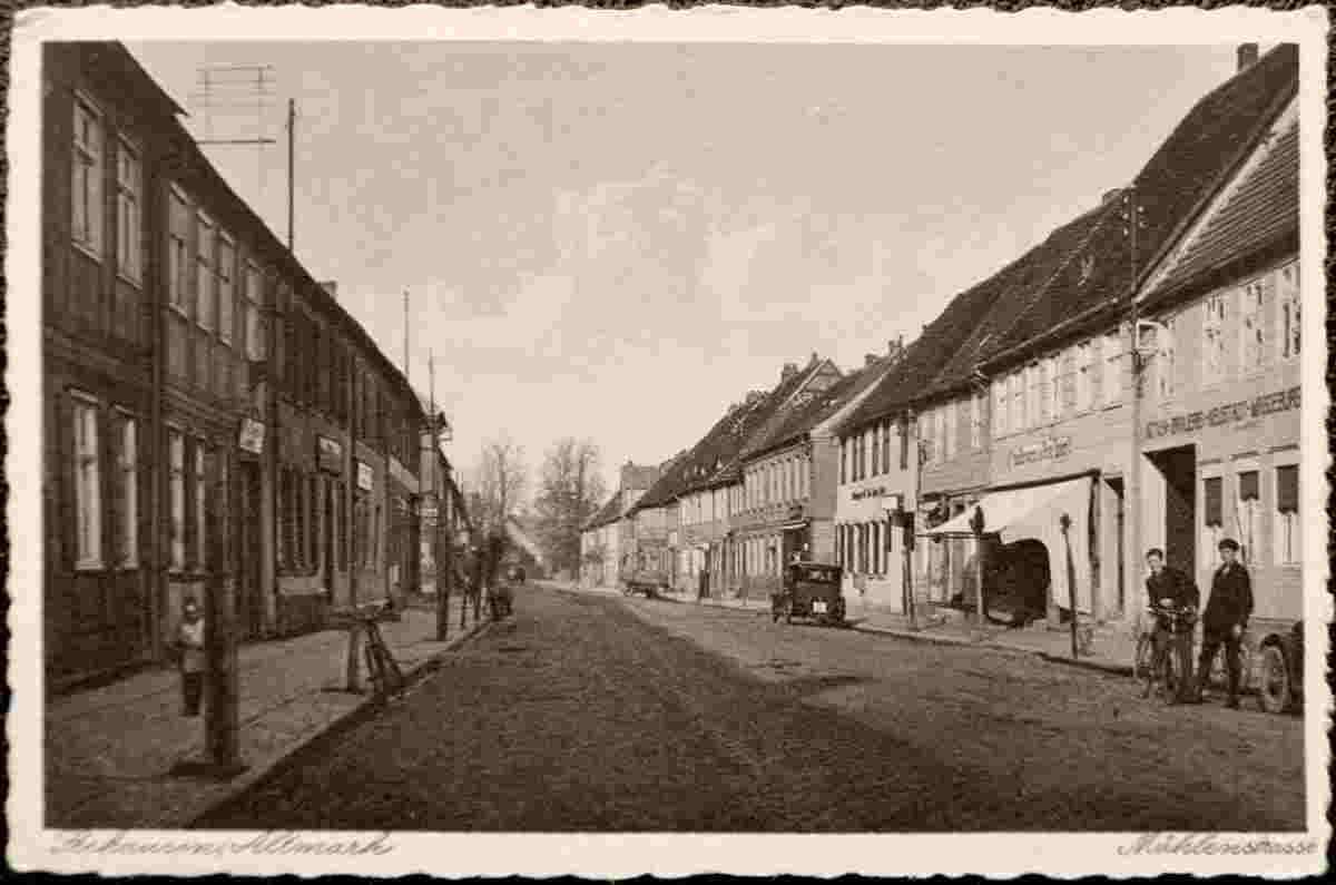 Seehausen. Mühlenstrasse, 1940