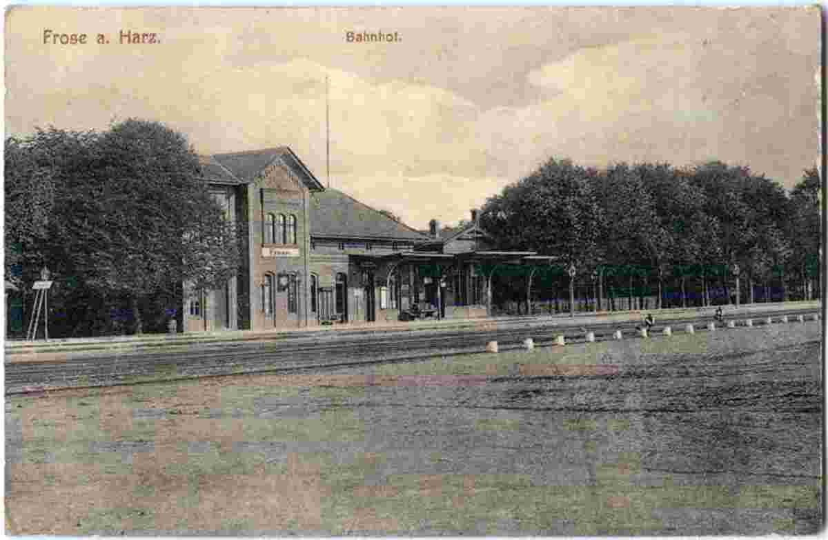 Seeland. Frose - Bahnhof, 1917