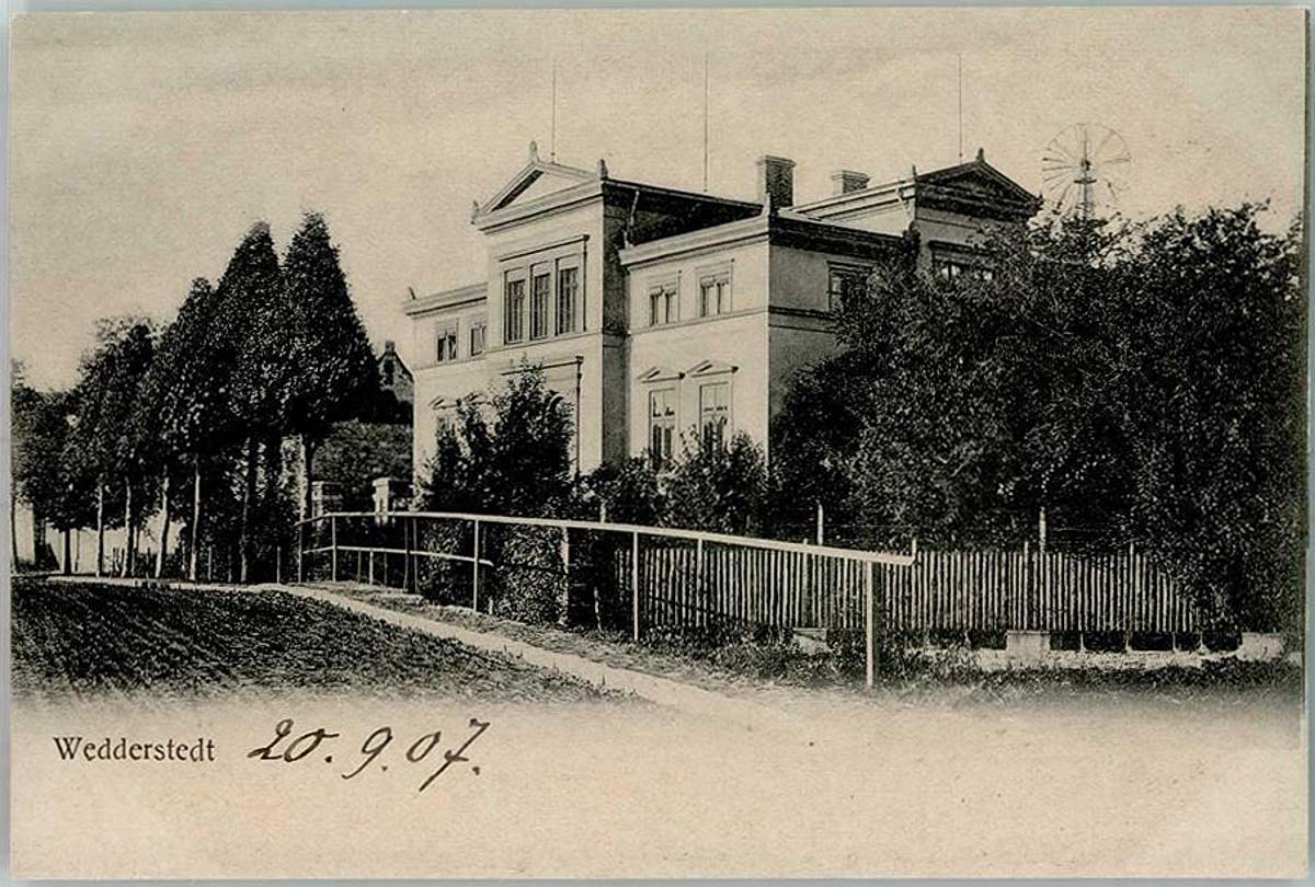 Selke-Aue. Wedderstedt im 1907