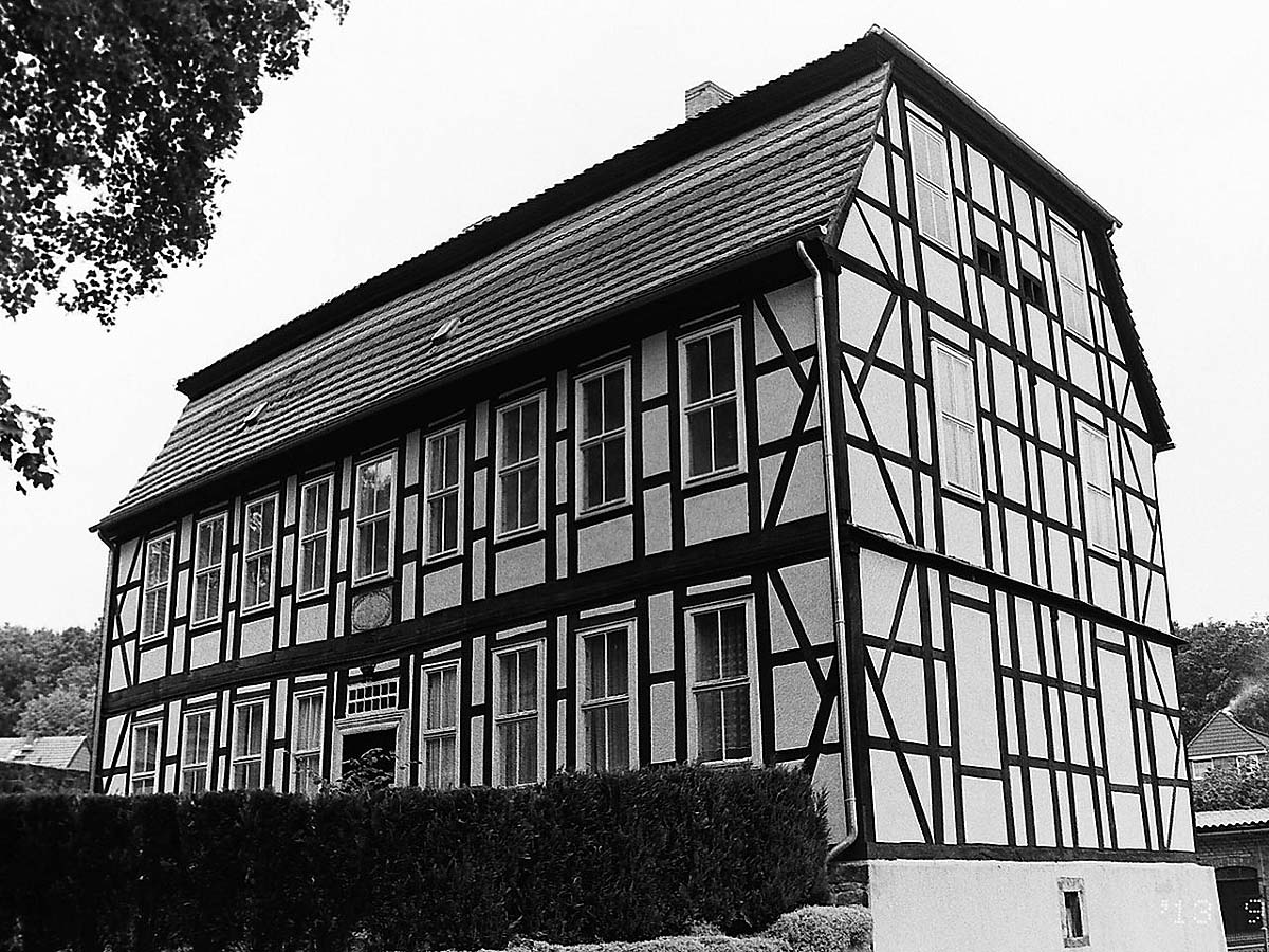 Sommersdorf. Marienborn - Pfarrhaus (erbaut 1784)