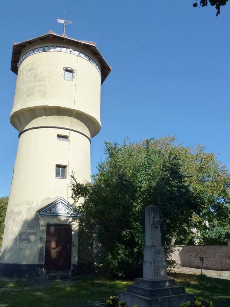 Steigra. Jüdendorf - Wasserturm