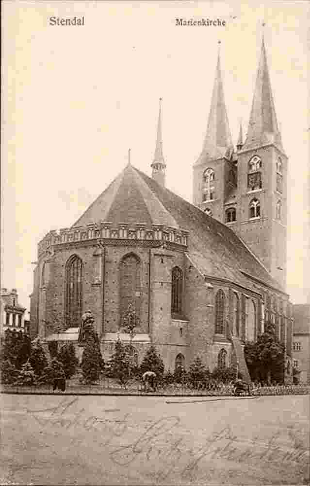 Stendal. Marienkirche, 1910