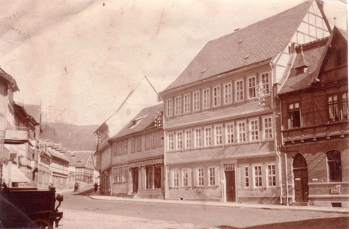 Südharz. Stadt Stolberg - Am Markt, 1905