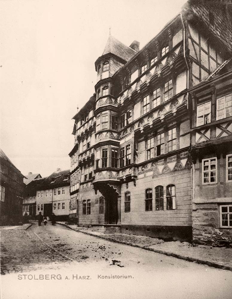 Südharz. Stadt Stolberg - Konsistorium, 1909