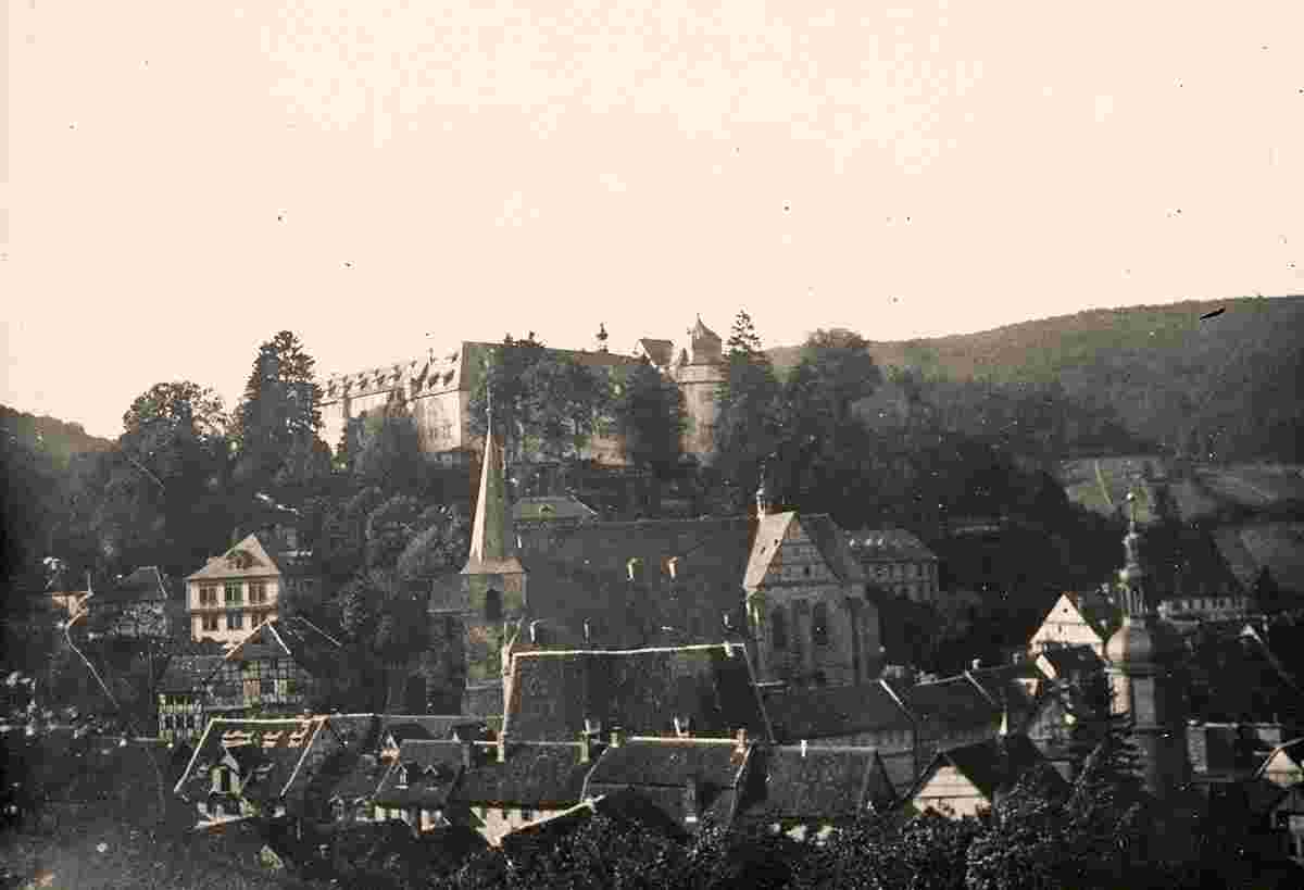 Südharz. Schloß Stolberg, 1909