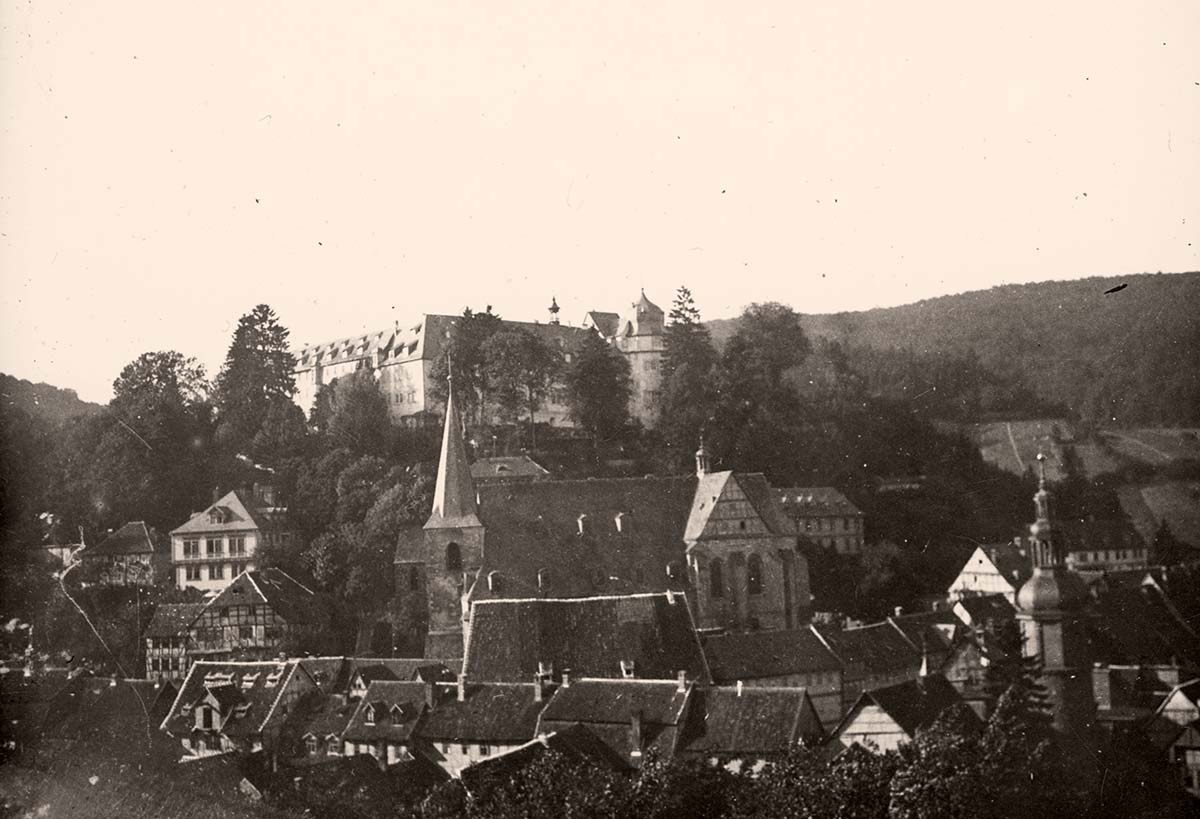 Südharz. Schloß Stolberg, 1909