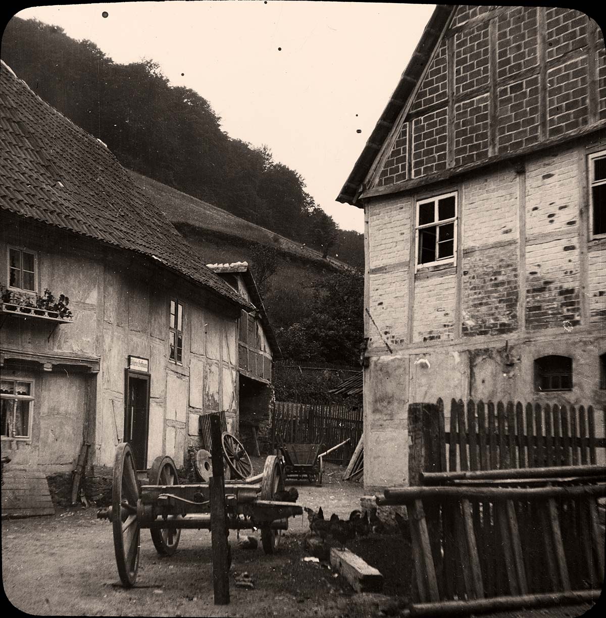 Südharz. Stadt Stolberg - Stadthof, 1909