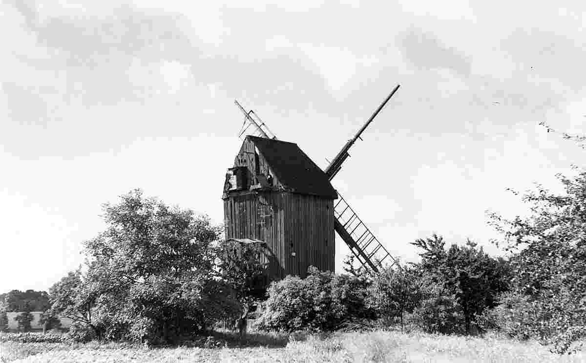 Sülzetal. Osterweddingen - Windmühle, 1973