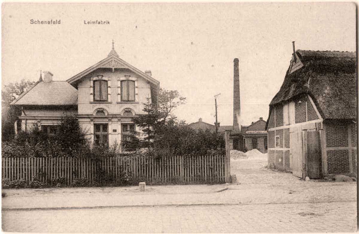 Schenefeld (Pinneberg). Leimfabrik, 1910