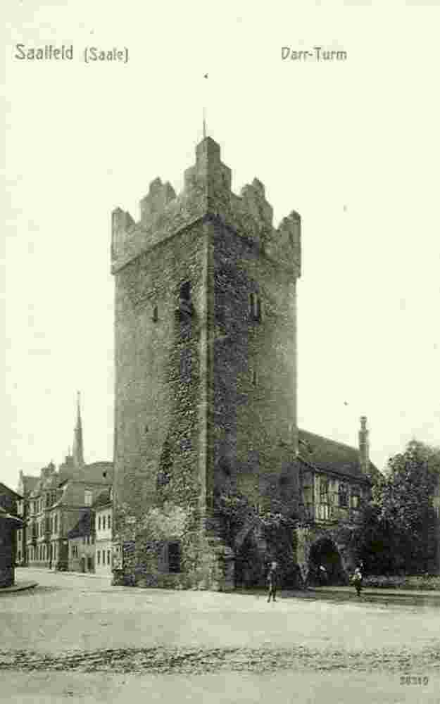 Saalfeld. Darr-Turm, 1910
