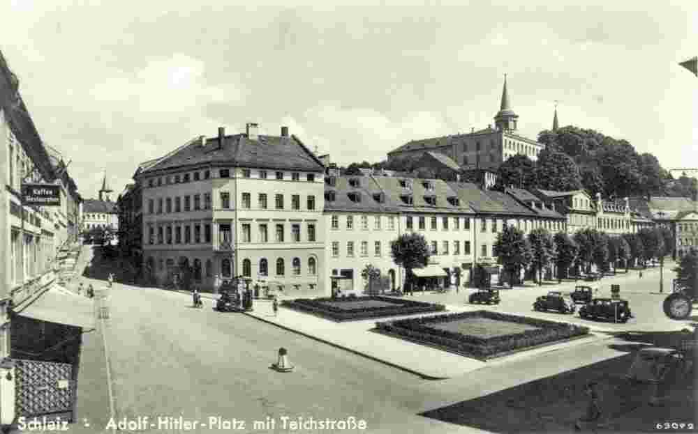 Schleiz. Adolf-Hitler-Platz