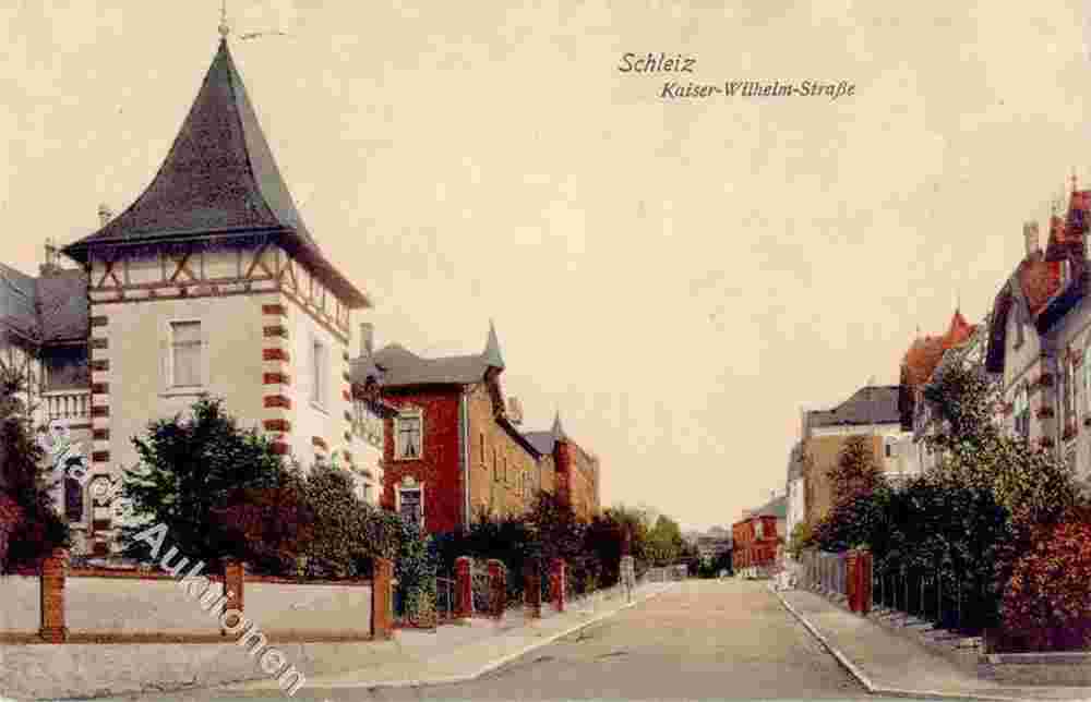 Schleiz. Kaiser-Wilhelm-Straße