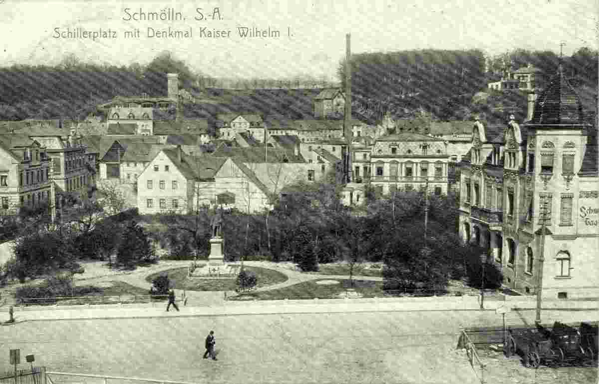 Schmölln. Schillerplatz