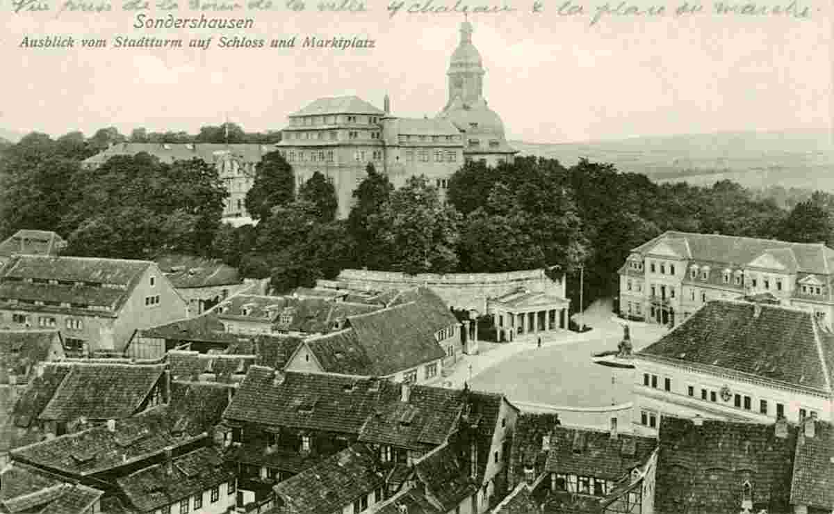 Sondershausen. Ausblick vom Stadtturm