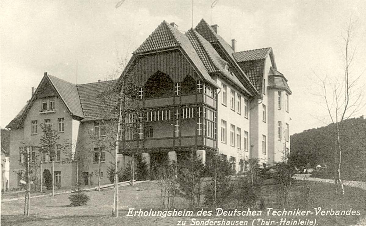 Sondershausen. Erholungsheim des deutschen Techniker-Verbandes, 1910