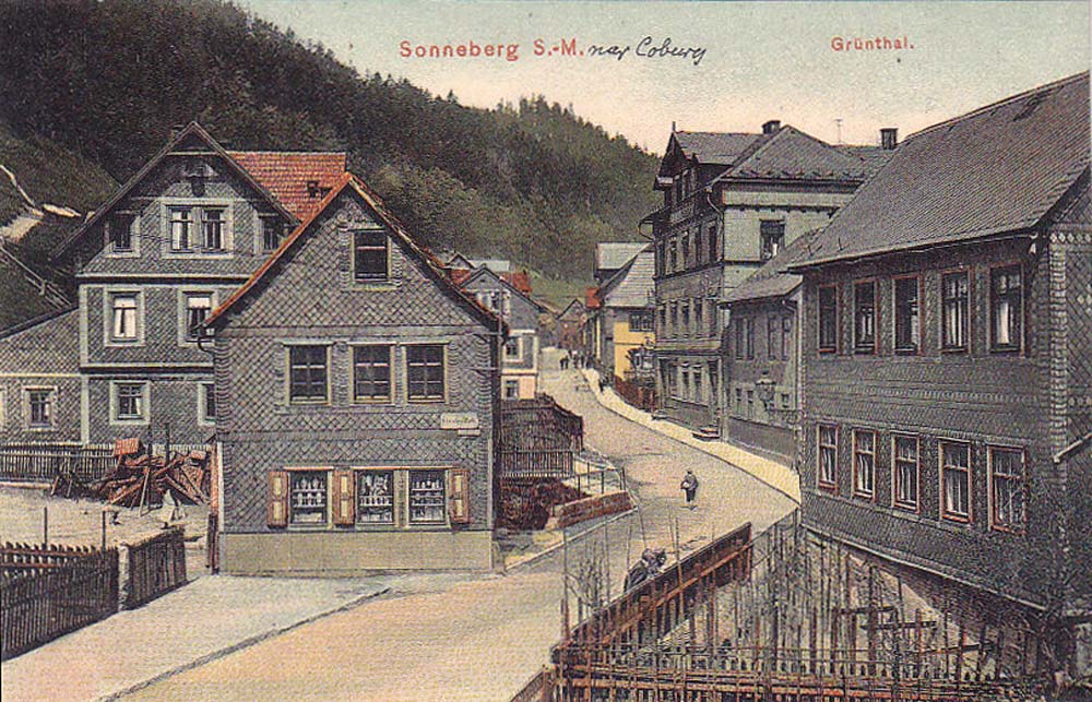 Sonneberg. Grünthal, um 1910
