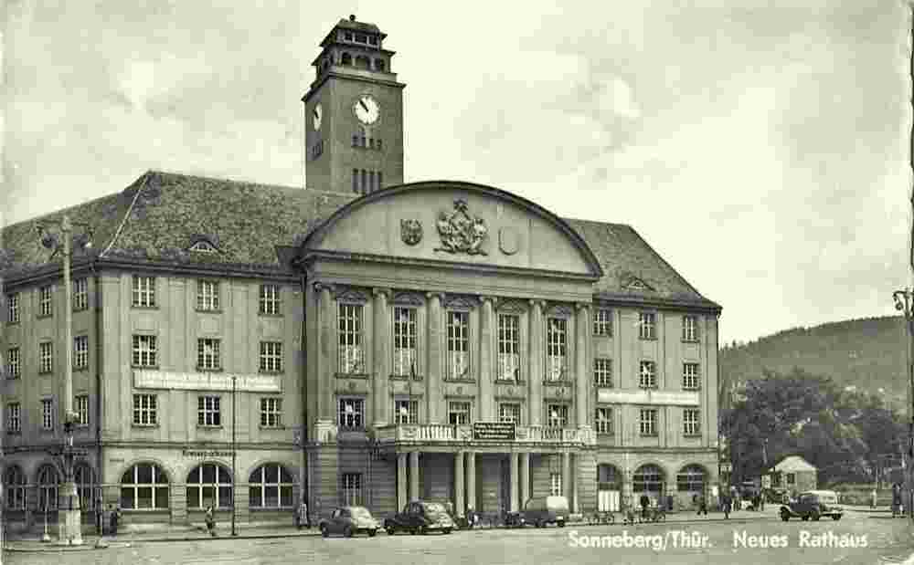 Sonneberg. Neues Rathaus
