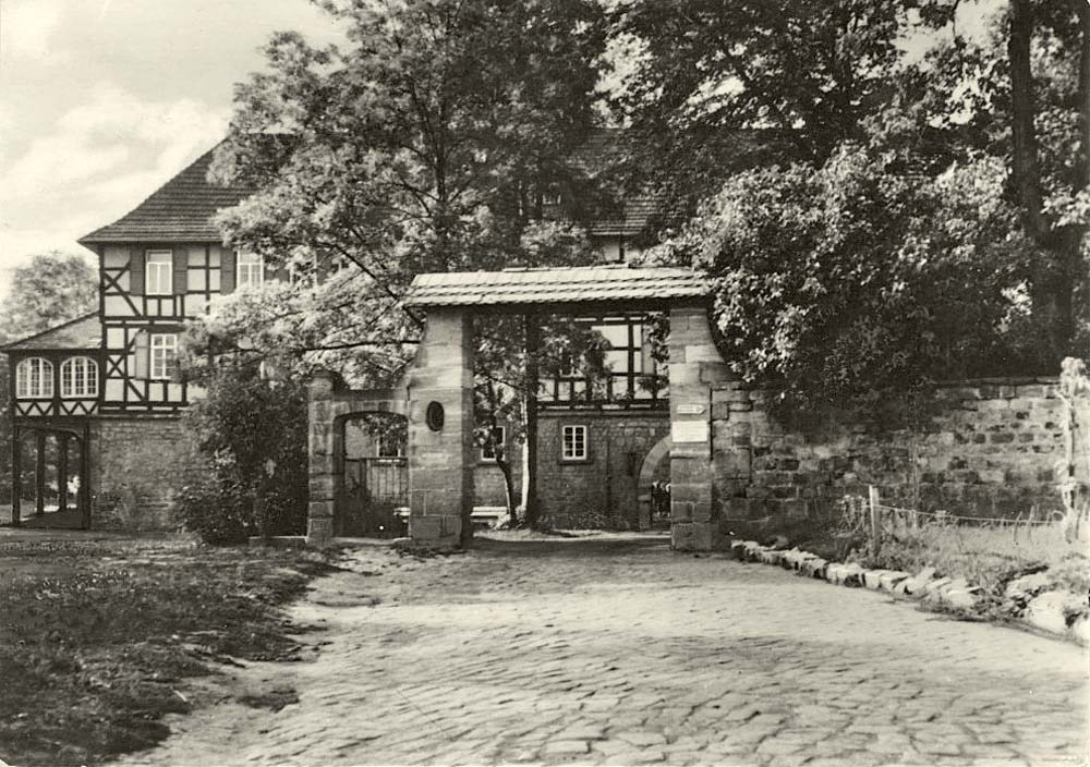 Stadtlengsfeld. SV-Diät Sanatorium, Eingang