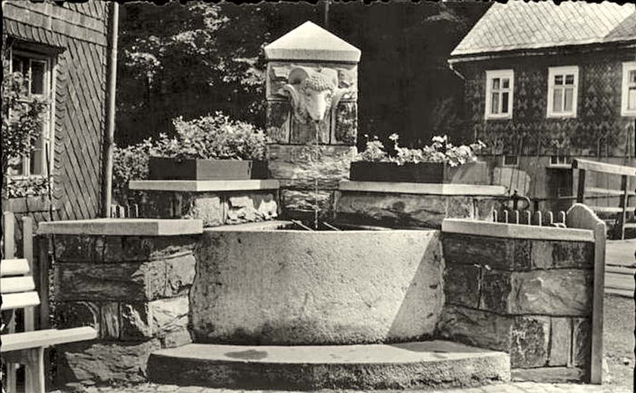 Steinach. Ludwigsbrunnen, 1959