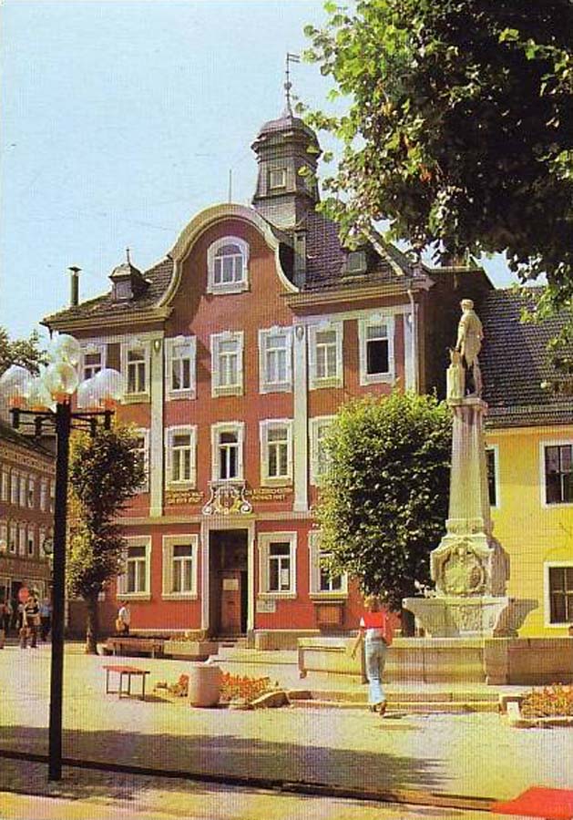 Suhl. Rathaus, 1970s