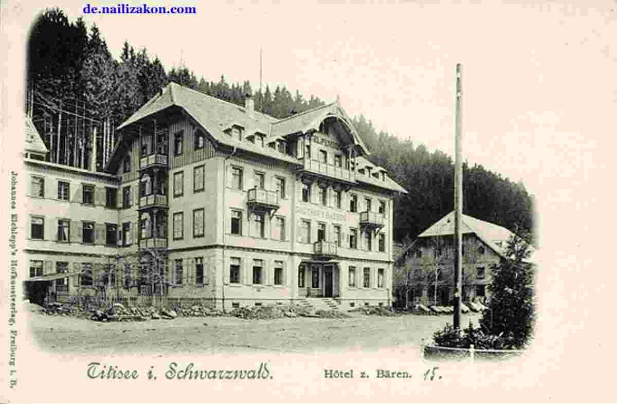 Titisee-Neustadt. Hotel zum Bären