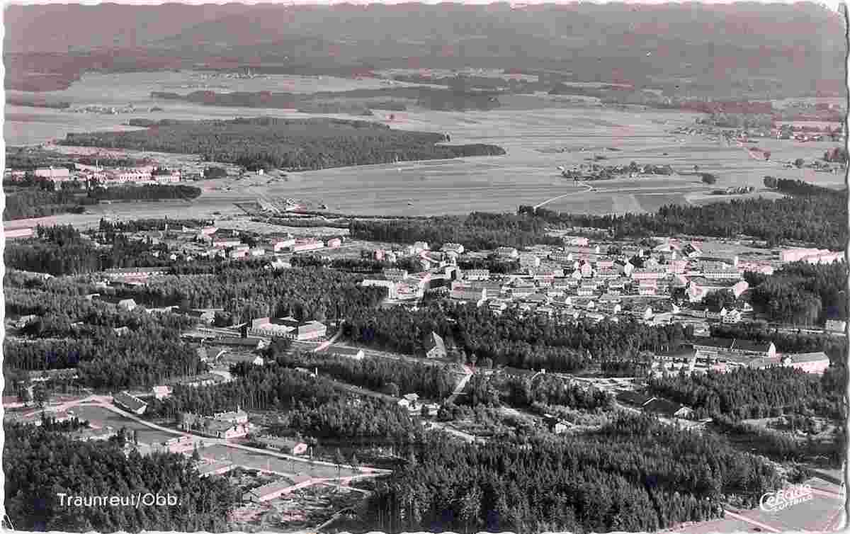 Traunreut, Luftaufnahme