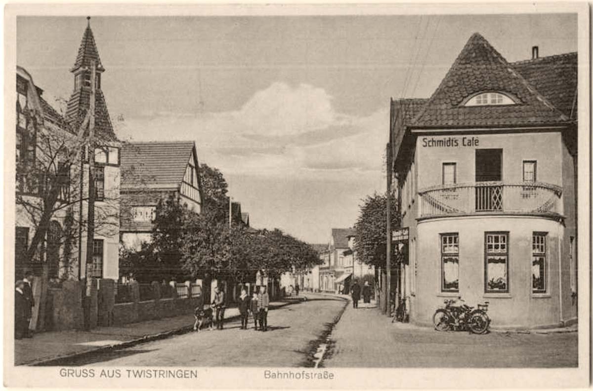 Twistringen. Bahnhofstraße, 1925