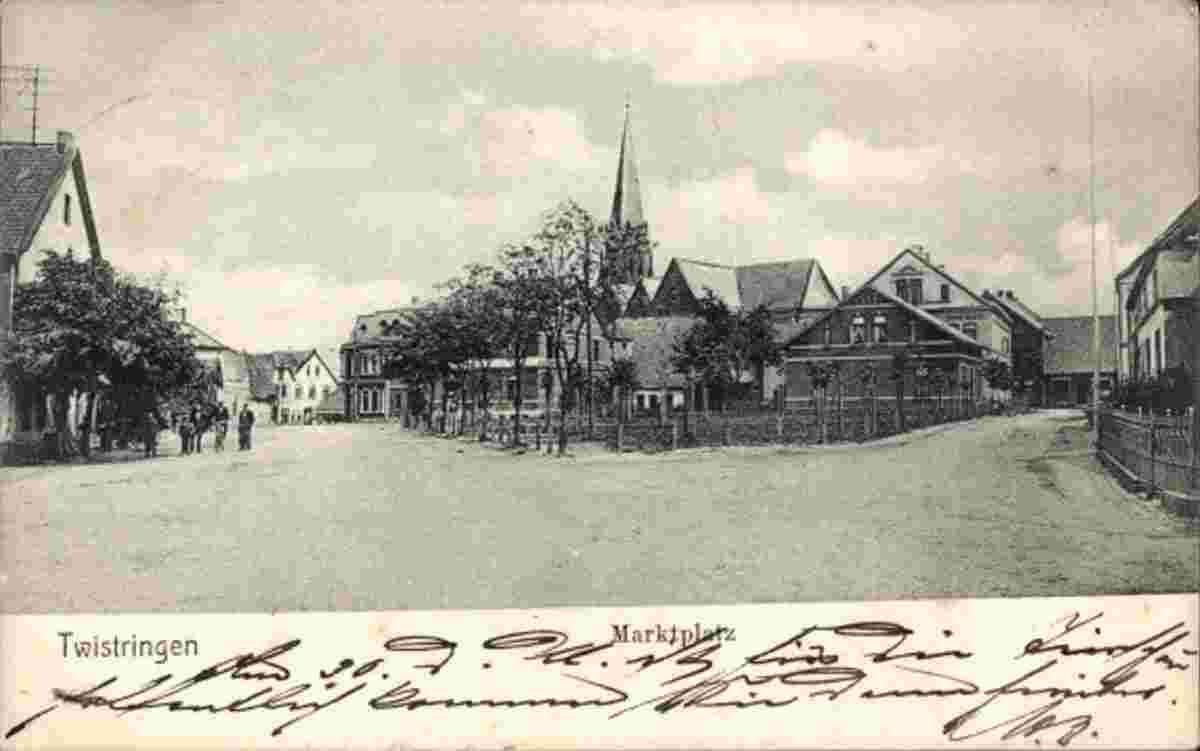 Twistringen. Marktplatz, 1905